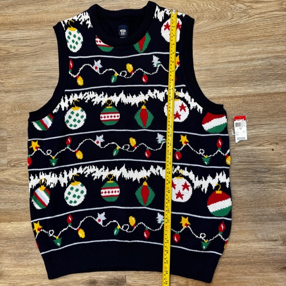 Route 66 Chrismas vest men’s Large - Picture 4 of 8